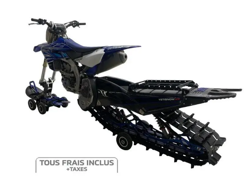 2019 Yamaha YZ450F et YETI snow mx Freeride 129