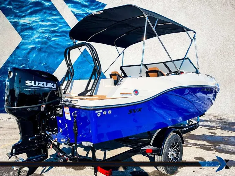 Starcraft SVX 190 OB 140HP deck boat bateau Ponté 2025