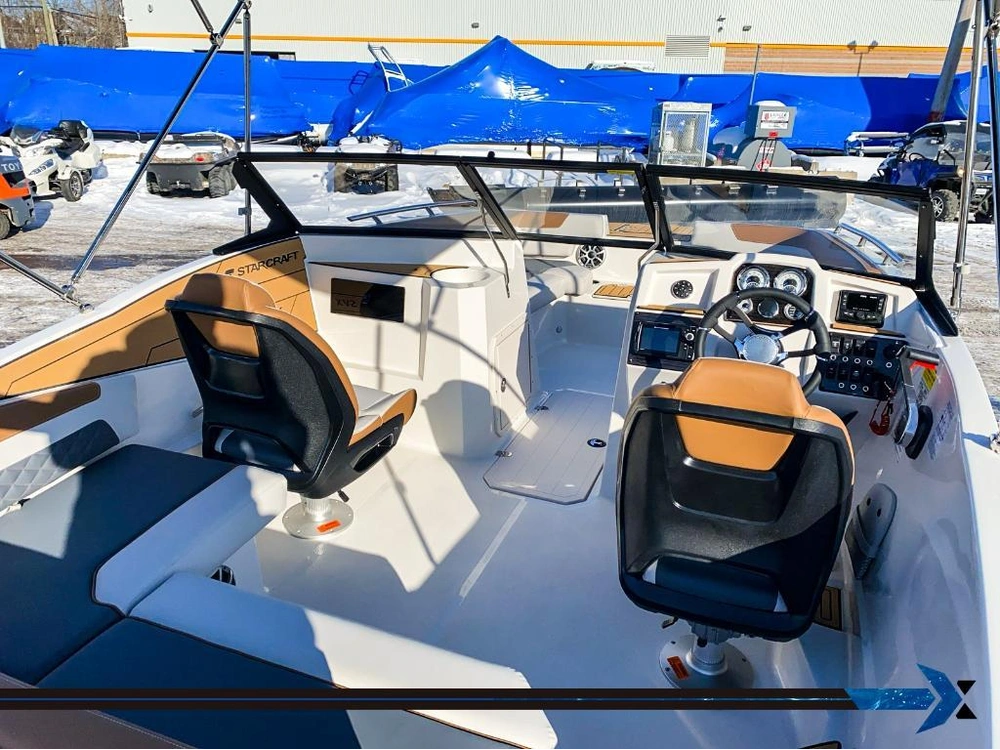 Starcraft Svx 190 Ob 140hp Deck Boat Bateau Ponté 2025 alt