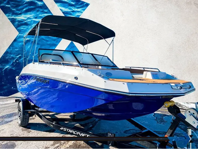 Starcraft SVX 190 OB 140HP deck boat bateau Ponté 2025