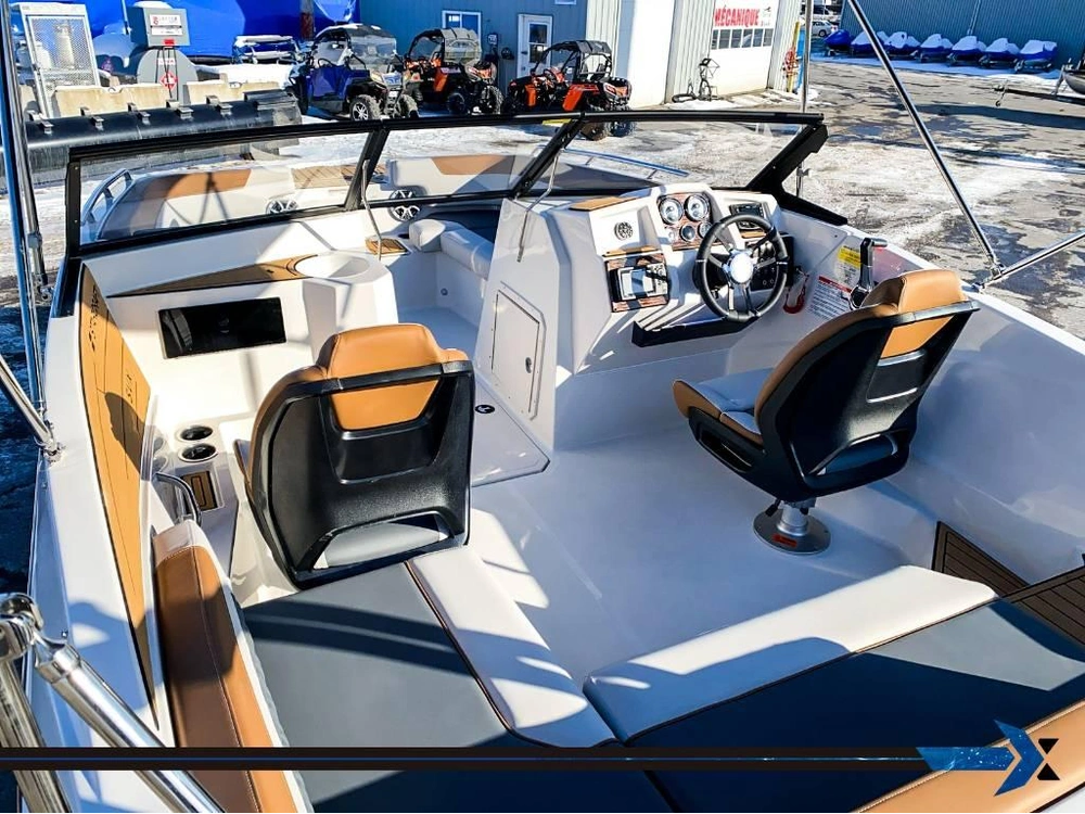 Starcraft Svx 190 Ob 140hp Deck Boat Bateau Ponté 2025 alt