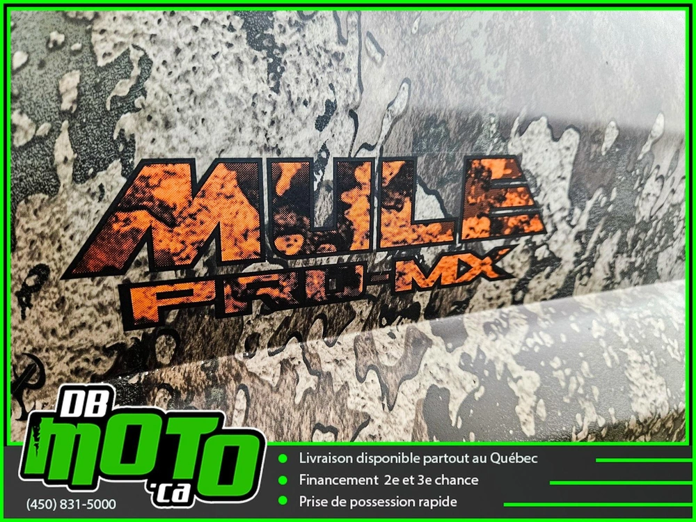 Kawasaki Mule Pro Mx Camo ** Aucun Frais Caché ** 2025 alt