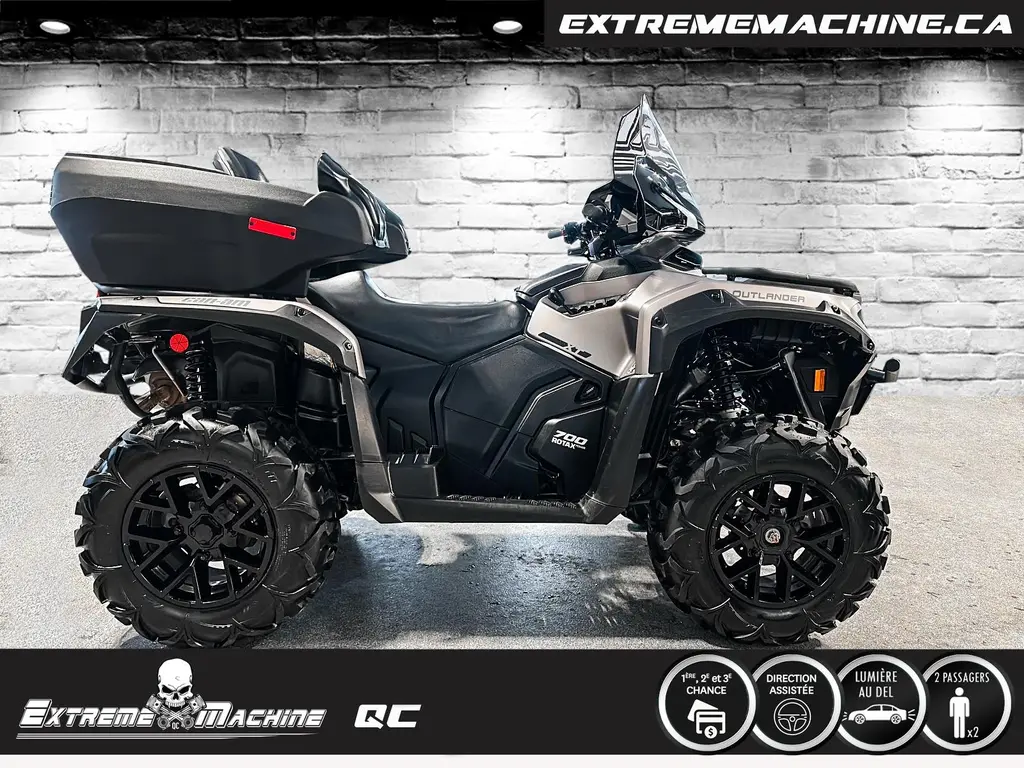 Can-Am OUTLANDER MAX 700 XT DPS 2023 - SEULEMENT 2111KM!!!