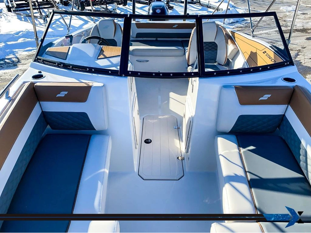 Starcraft Svx 190 Ob 140hp Deck Boat Bateau Ponté 2025 alt