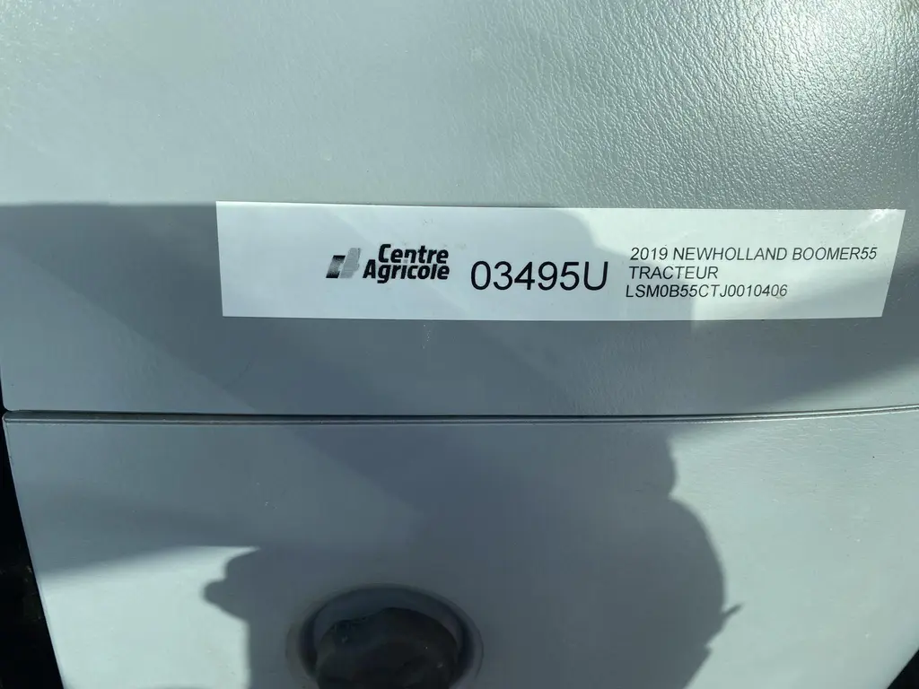 New Holland Boomer 55 2019