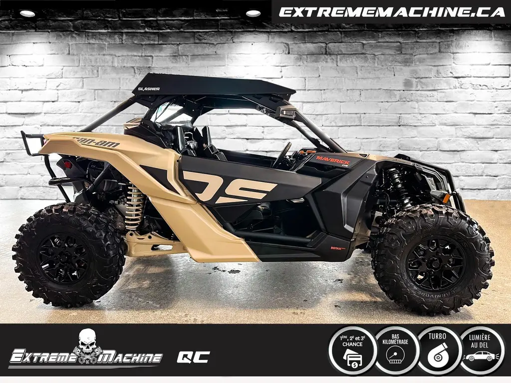 Can-Am MAVERICK X3 DS TURBO DPS 2023 - SEULEMENT 1158KM - COMME NEUF!!!