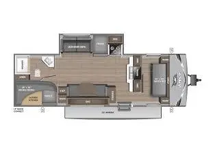 Jayco JAY FLIGHT SLX 2025 - 265BHS