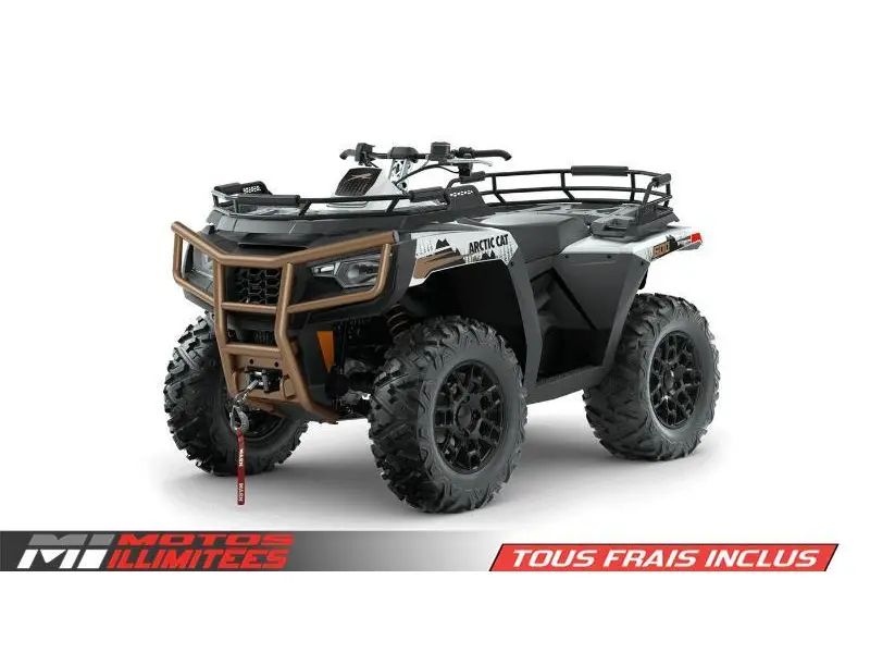 2024 Arctic Cat Alterra 600 Black Hills Edition 