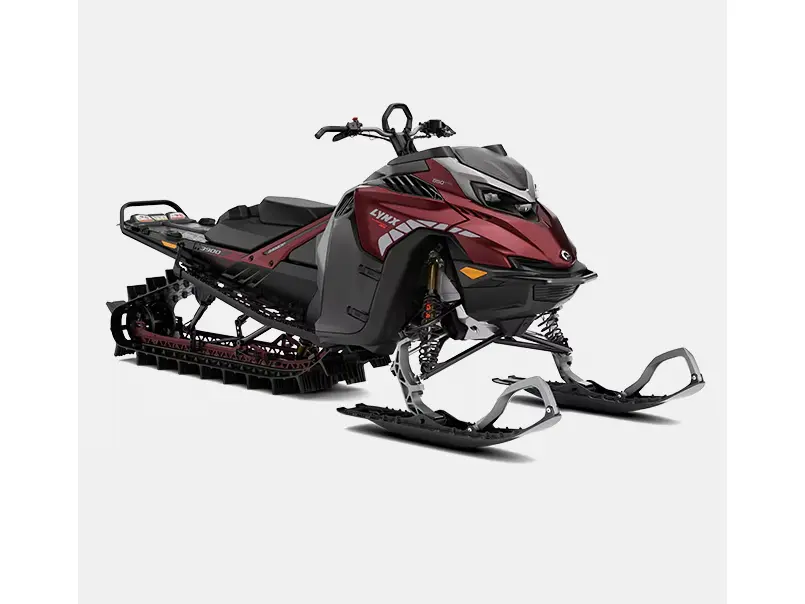 2026 Lynx Lynx Shredder DS 850 E-TEC Hot Chili Metallic / Black