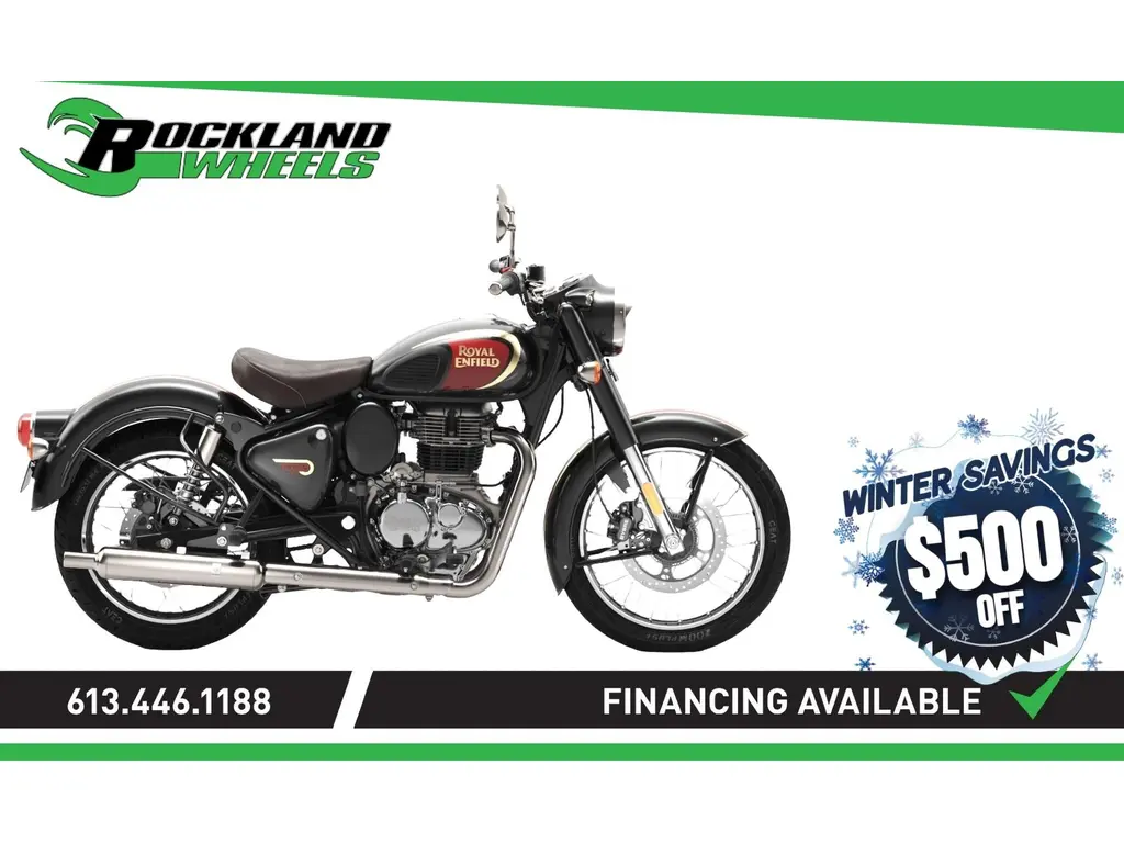Royal Enfield CLASSIC 350 - HALCYON BLACK 2024
