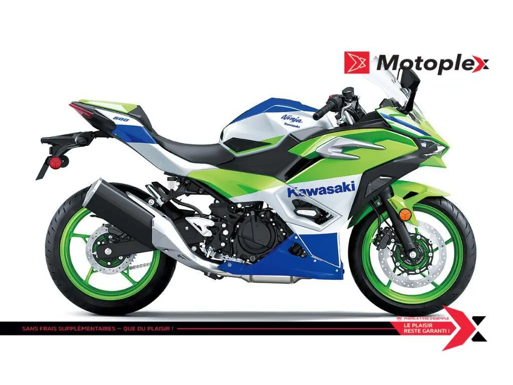 2024 Kawasaki NINJA 500 SE 40e anniversaire