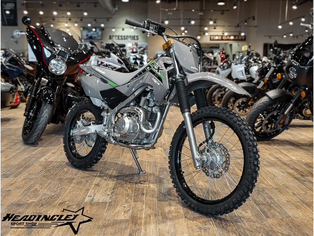 2025 Kawasaki KLX140R L // Battle Gray