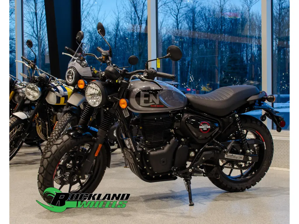 2023 Royal Enfield HUNTER 350 – DAPPER GREY