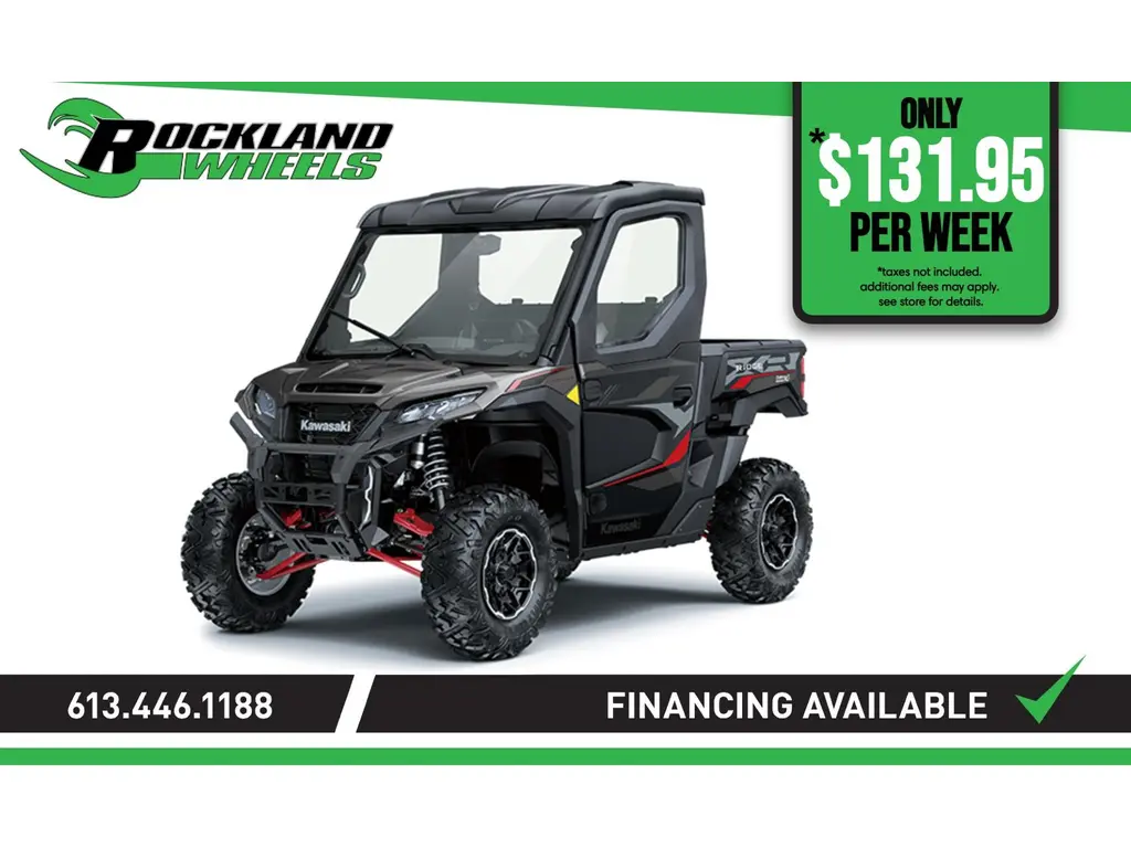 Kawasaki RIDGE XR DELUXE HVAC 2025