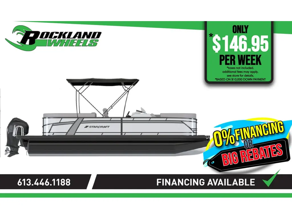 2024 Starcraft CX 21 DL with 115HP Outboard