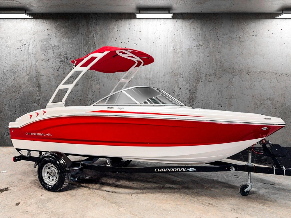2019 Chaparral 19 H2o Deluxe 4.5 Litres Mercruiser Seulement 14 Heures 2019 alt