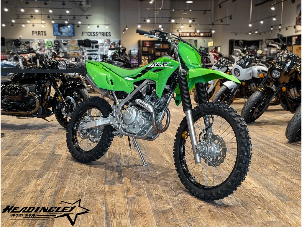 2025 Kawasaki KLX230R // Lime Green