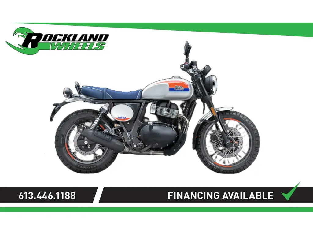 Royal Enfield INTERCEPTOR BEAR 650 - BOARDWALK WHITE 2025
