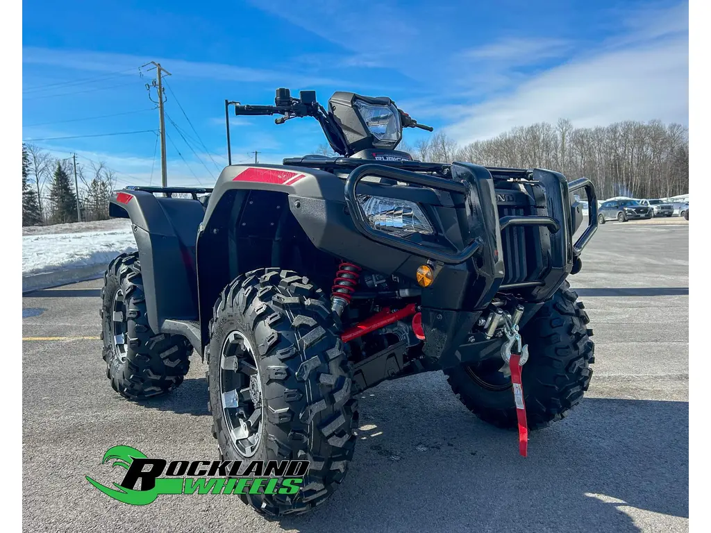 Honda RUBICON 520 DCT IRS EPS DELUXE WITH UPGRADED RIMS, WINCH AND HEATED GRIPS 2024