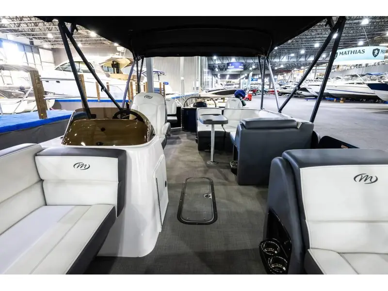 2022 Manitou 22 AURORA LE ANGLER MERC 115 thumbnail 14