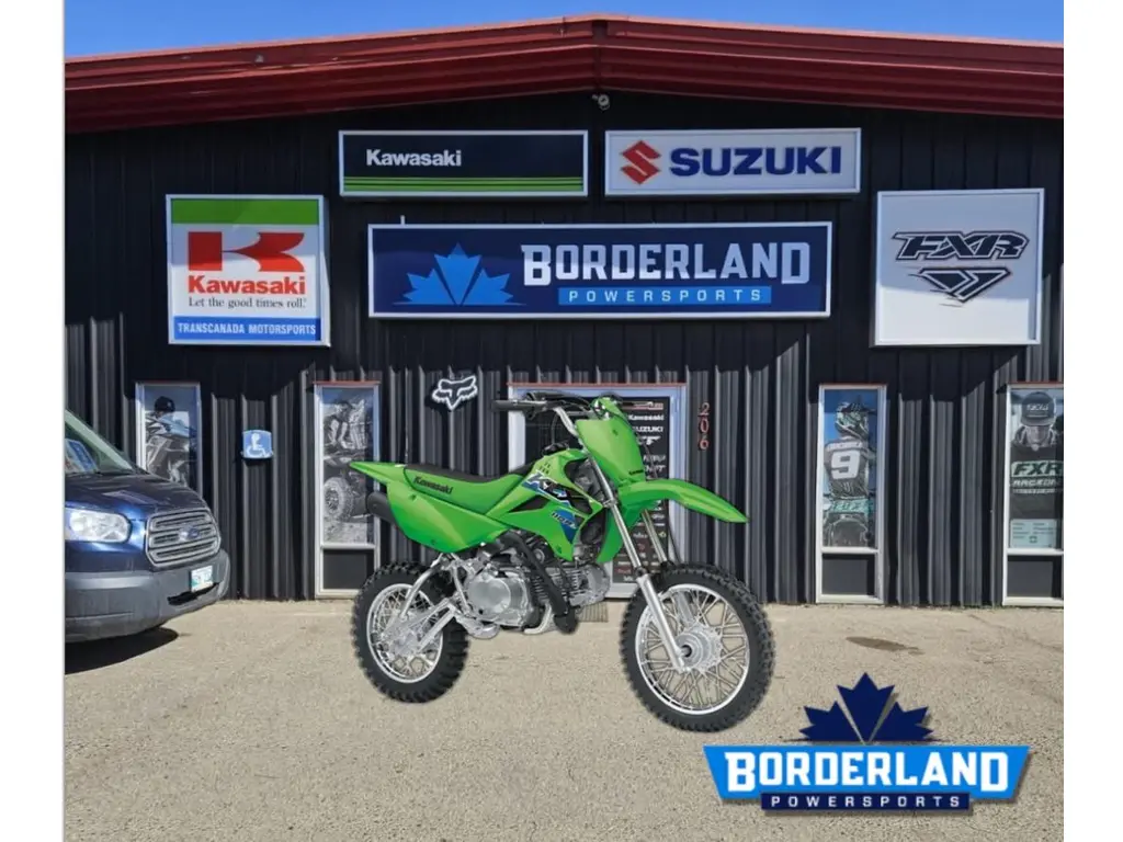 2026 Kawasaki KLX® 110R L - Lime Green 