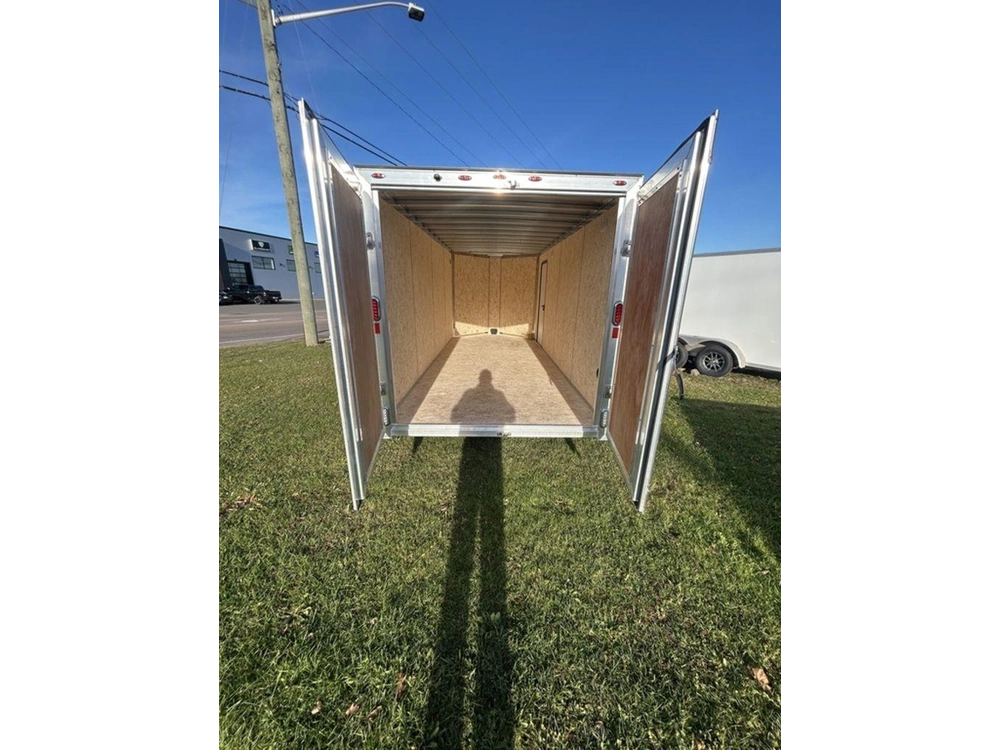 2026 Legend 7x16+3 Flat Top Barn Door alt