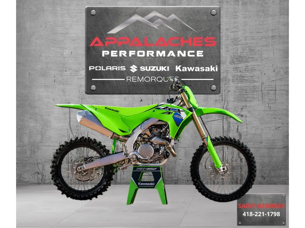 Kawasaki KX 450 (DÉDUIRE 1500$ DE RABAIS AU PRIX AFFICHÉE) 2026