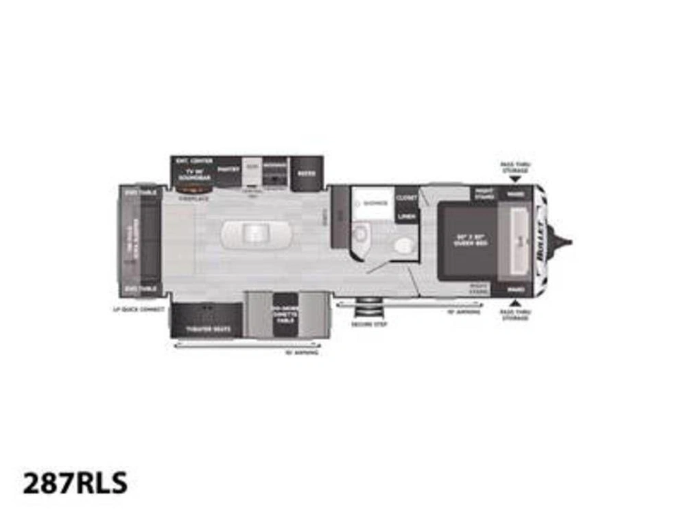 2026 Keystone Rv Bullet Crossfire 287rls alt