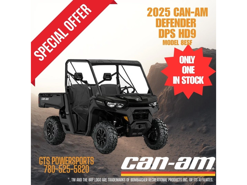 2025 Can-am 8esf Defender Dps Hd9 alt