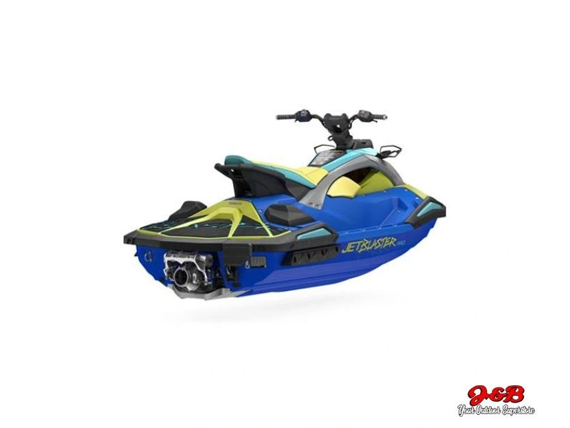 2026 Yamaha Jetblaster Pro 3-up Azure Blue/lunar Yellow alt
