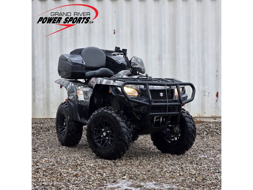 2018 Suzuki King Quad 750 AXi PS CAMO