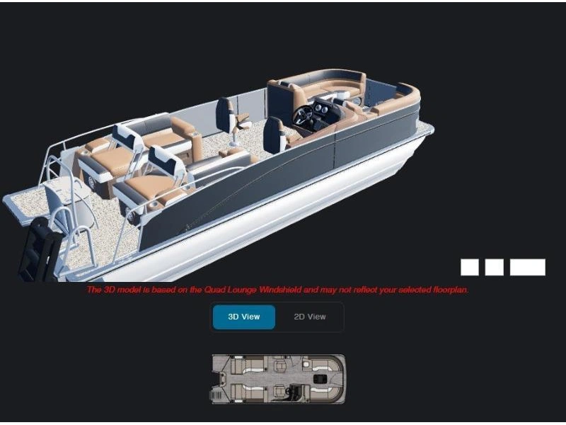 Avalon Catalina Quad Lounger 23 Pieds 2026 alt