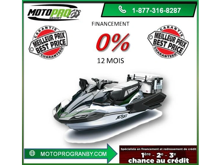 2026 Kawasaki Jet Ski Ultra 160lx-s Angler Jet Ski Seadoo Wave Peche alt