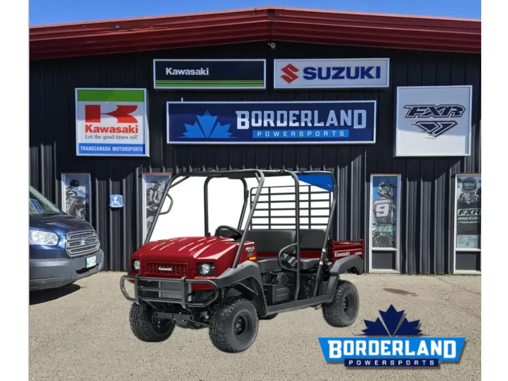 2026 Kawasaki Mule™ 4010 Trans4x4® - Dark Royal  Red 