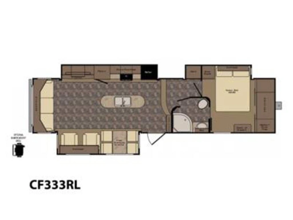 2016 Crossroads Rv Cruiser Cf333rl alt