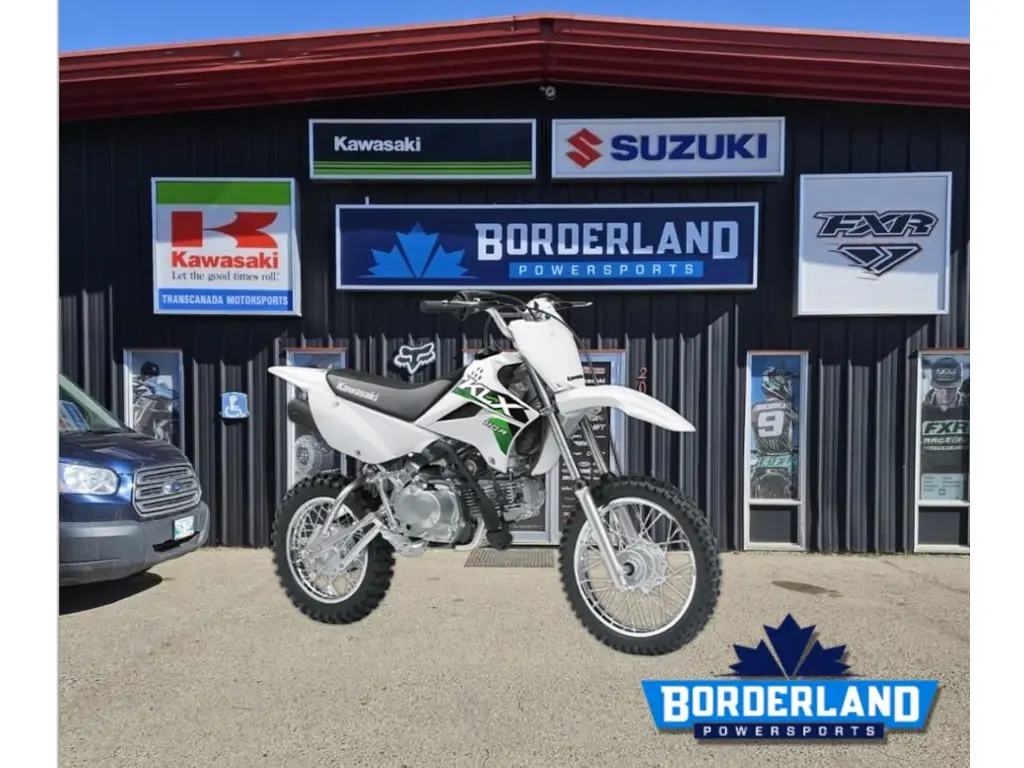 2026 Kawasaki KLX® 110R L - Bright White 