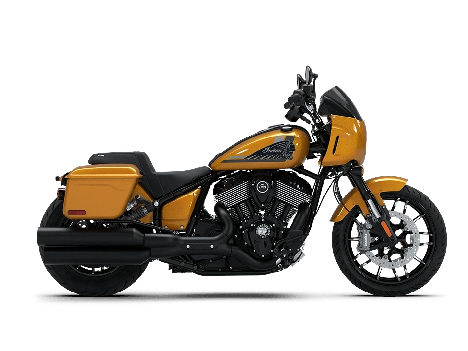 2026 Indian Motorcycle Sport Chief Rt - Vibrant Gold Metallic alt
