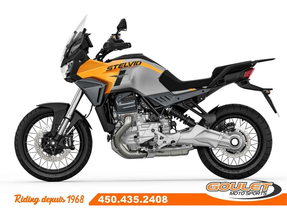Moto Guzzi Stelvio Pff Giallo Savana 2025 alt