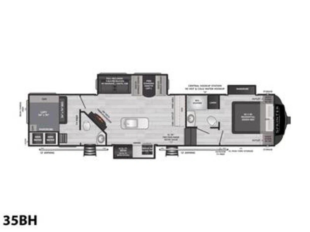 2022 Keystone Rv Sprinter 35bh alt