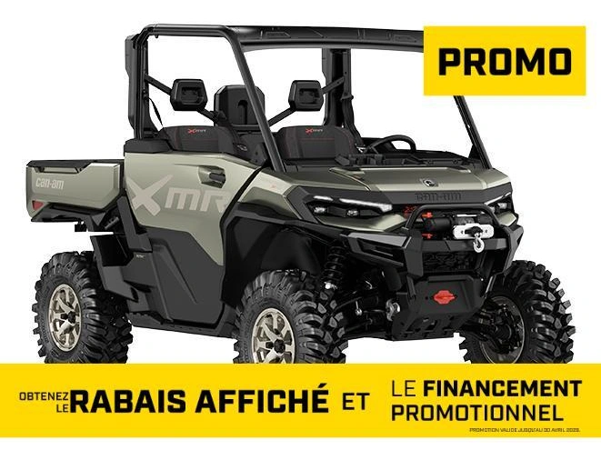 Can-am Defender X Mr Hd11 With Half Doors 2026 alt