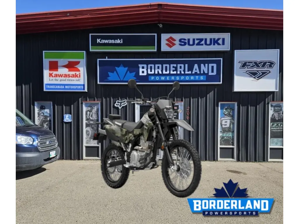 2026 Kawasaki KLX® 300 - Cypher Camo Beige/Ebony 