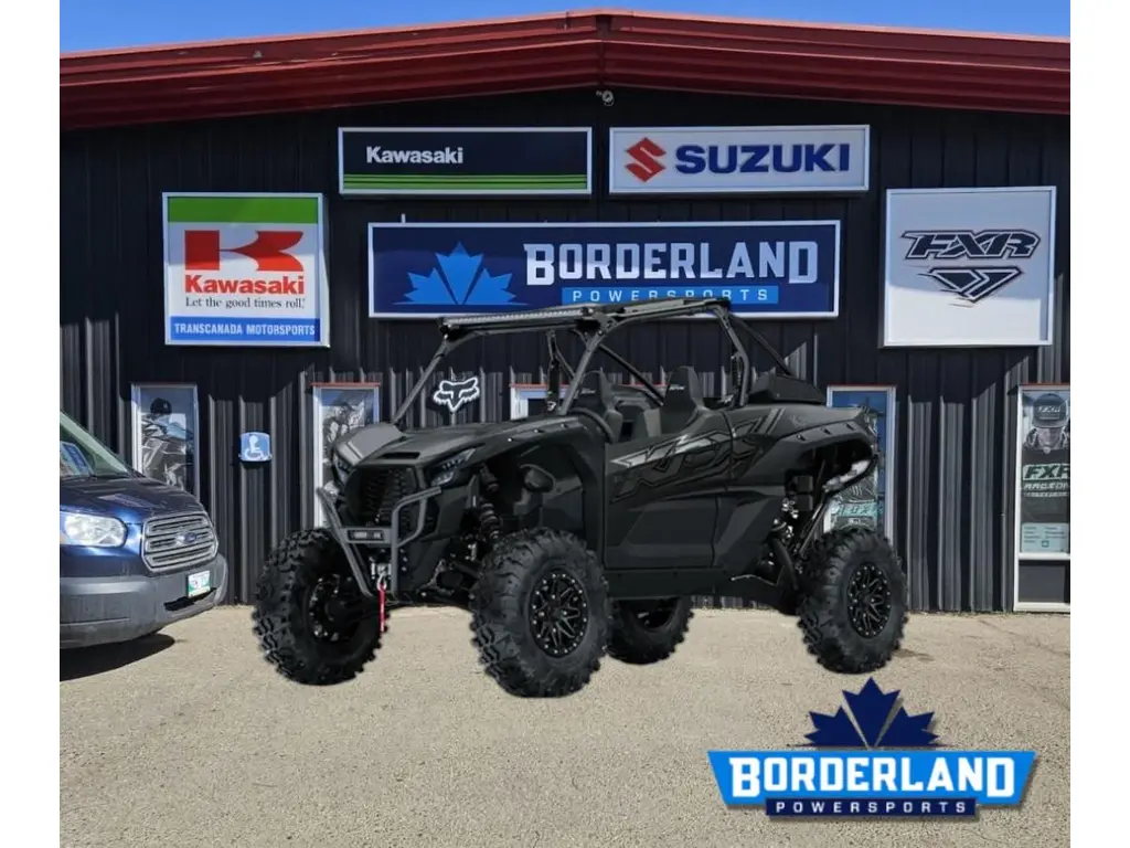 2025 Kawasaki Teryx KRX 1000 Blackout Edition-Flat Ebony