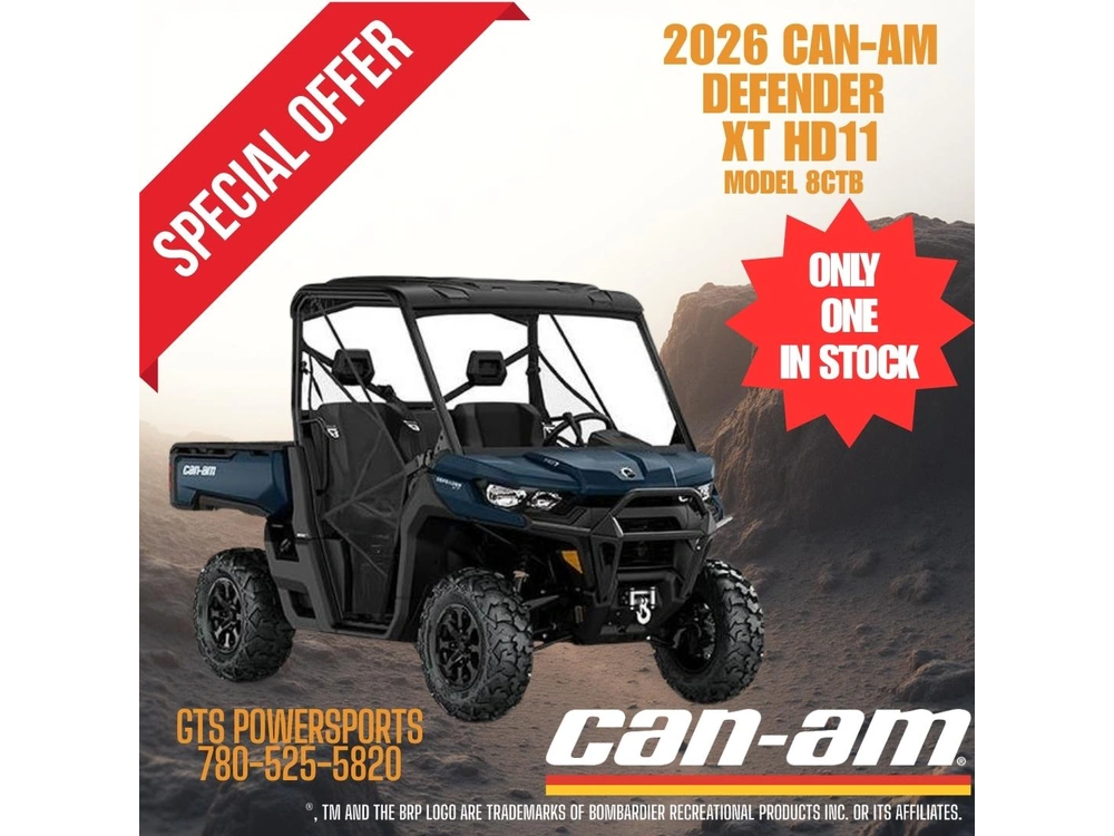 2026 Can-am 8ctb Defender Xt Hd11 alt