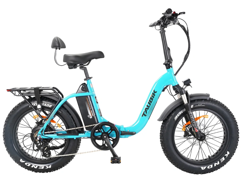 2024 Taubik Escape 20" Folding Step Thru Tiffany Blue (ul) alt