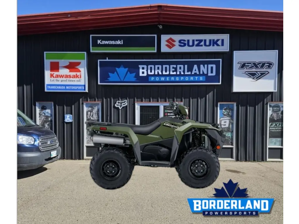 2026 Suzuki KingQuad 750 XP Power Steering - Terra Green 