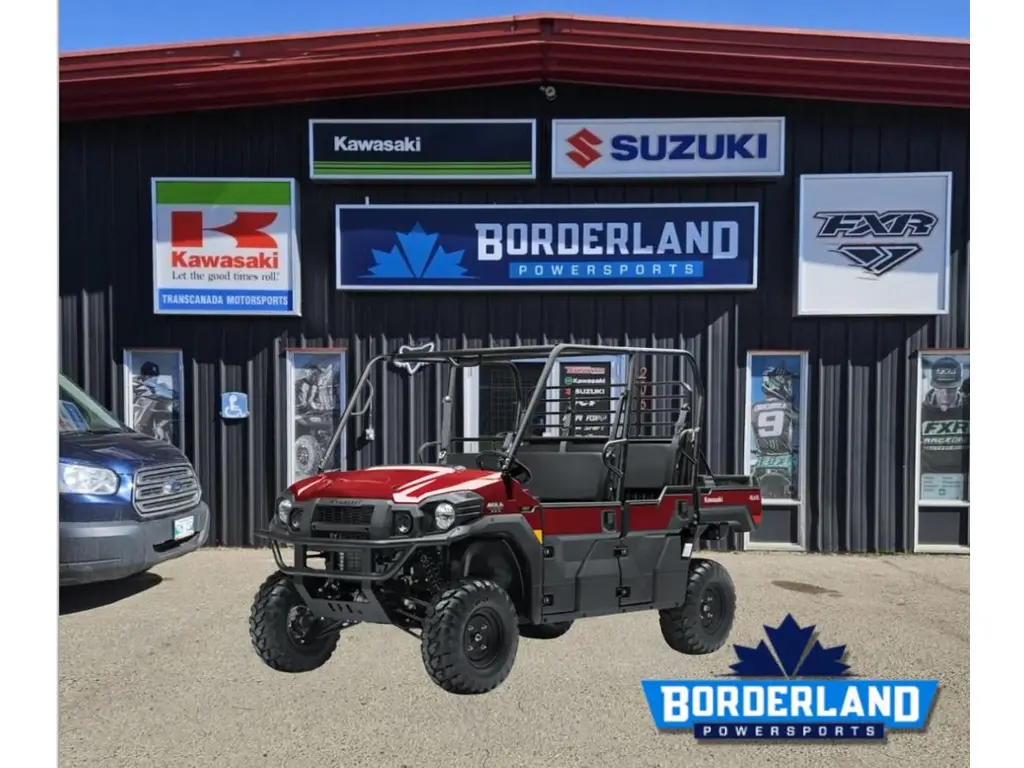 2026 Kawasaki Mule PRO-FXT EPS - Dark Royal Red 
