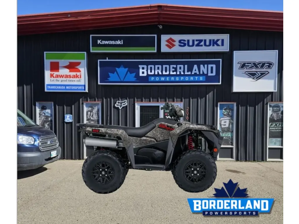 2026 Suzuki KingQuad 750 XPZS - Cast Carbon 