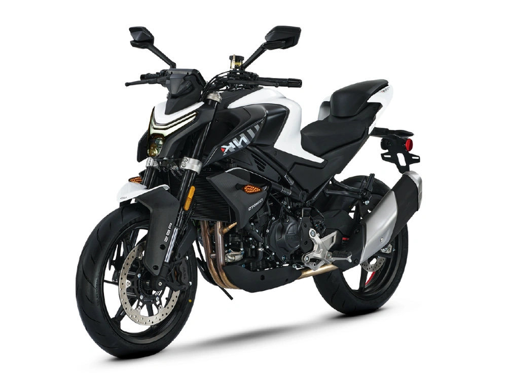 2024 Cfmoto 450nk Nebula White alt