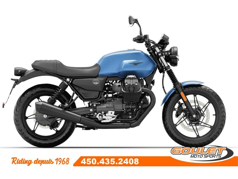 Moto Guzzi V7 Stone Blu Profondo 2026 alt