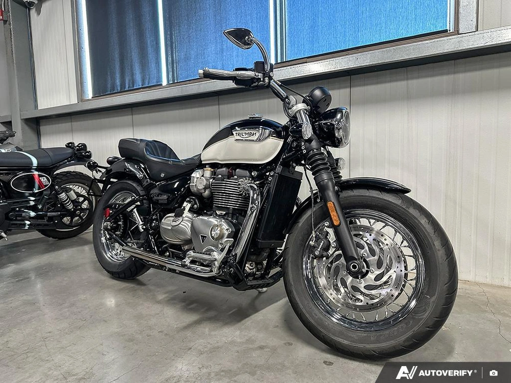 2023 Triumph Bonneville Speedmaster Sapphire Black/fusion White alt